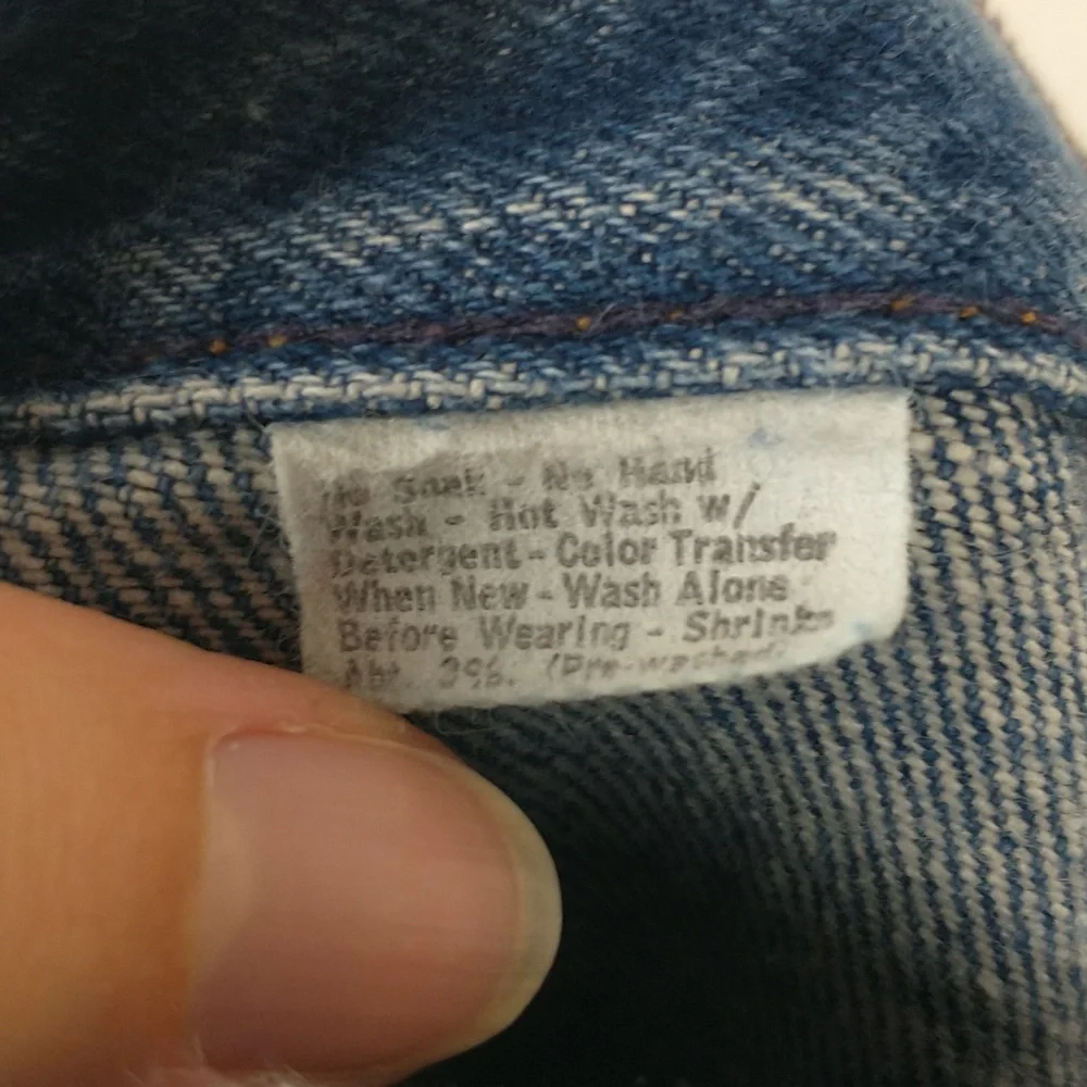 Vintage Levis Jeans Womens 23 70s 80s Blue Medium Wash